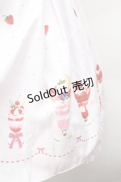 画像2: Ank Rouge / ストロベリーパフェ柄ワンピース  ピンク S-26-04-12-039-CA-OP-HR-ZS
