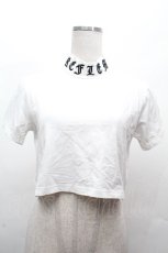 画像1: REFLEM / ハイネッククロップドTシャツ  白 S-26-04-12-006-PU-TO-HR-ZI (1)