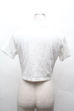 画像2: REFLEM / ハイネッククロップドTシャツ  白 S-26-04-12-006-PU-TO-HR-ZS