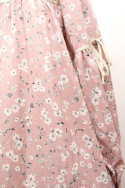 画像3: axes femme / 小花柄ロングワンピース  ピンク S-26-04-12-046-AX-OP-AS-ZS