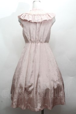 画像3: BPN / リボンプリントサテンワンピース  ピンク S-26-04-12-047-GO-AC-HR-ZS