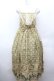 画像1: axes femme / たんぽぽ柄ロングキャミワンピース  イエロー S-26-04-12-049-AX-TO-AS-ZS (1)