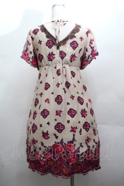 画像4: axes femme / 花柄ワンピース   S-26-04-12-052-AX-BL-AS-ZS