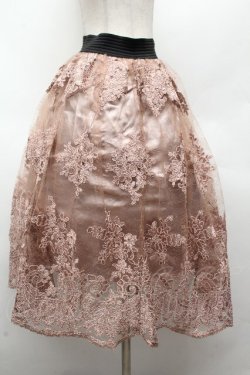 画像3: axes femme / コードレーススカート  ピンク S-26-04-12-057-AX-SK-AS-ZS