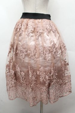 画像4: axes femme / コードレーススカート  ピンク S-26-04-12-057-AX-SK-AS-ZS