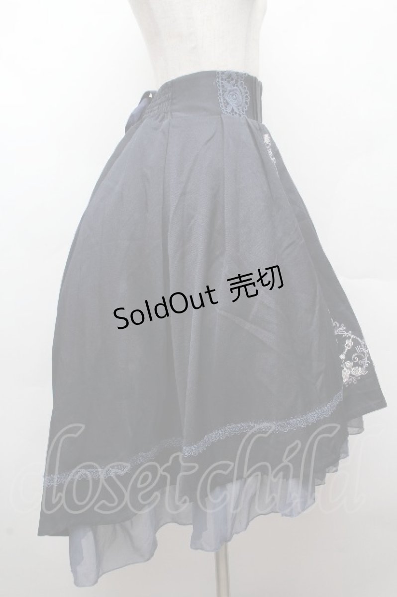 画像2: axes femme / 【my axes】スカート  紺 S-26-04-12-058-AX-SK-HR-ZS (2)