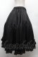 画像3: axes femme kawaii / ミディフリルペチスカート  黒 S-26-04-12-059-AX-SK-AS-ZS (3)
