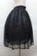 画像3: axes femme POETIQUE / お花刺繍チュールスカート  黒 S-26-04-12-060-AX-SK-HR-ZS (3)
