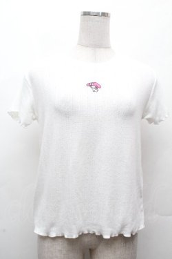 画像1: サンリオ / マイメロディTシャツ  オフ S-26-04-12-013-EL-BL-HR-ZS