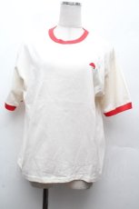 画像1: サンリオ / マイメロディTシャツ  赤ｘオフ S-26-04-12-014-EL-BL-HR-ZS (1)