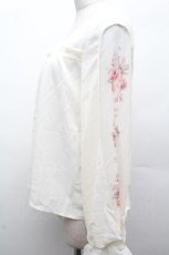 画像3: axes femme POETIQUE / 袖フラワーptシフォントップス  キナリ S-26-04-12-017-AX-TO-HR-ZS (3)