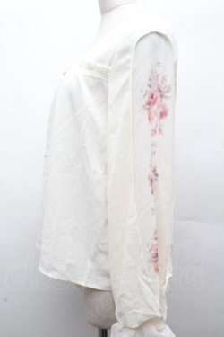 画像3: axes femme POETIQUE / 袖フラワーptシフォントップス  キナリ S-26-04-12-017-AX-TO-HR-ZS