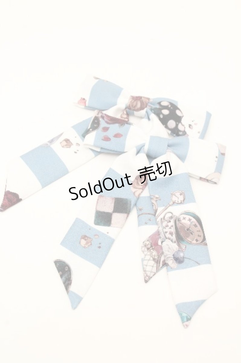 画像1: Royal Princess Alice / Alice in Cat Tea Partyヘアクリップセット  サックス S-26-04-12-003-LO-AC-HR-ZS (1)