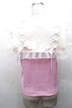 画像2: Swankiss / セーラー襟ノースリーブカットソー  ピンク S-26-04-12-023-CA-BL-HR-ZS