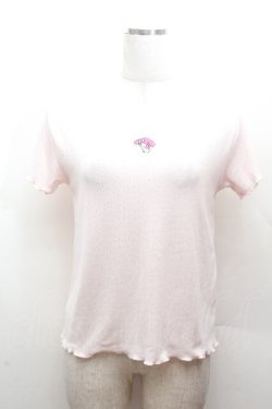 画像1: サンリオ / マイメロディTシャツ  ピンク S-26-04-12-024-EL-BL-HR-ZS
