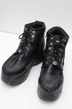 画像1: YOSUKE / 厚底スニーカー 26 黒 S-26-04-12-004-PU-SH-AS-ZS