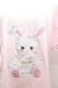 画像2: Honey Cinnamon / うさぎプリント半袖カットソー  ピンク S-26-04-12-025-LO-TO-HR-ZS (2)