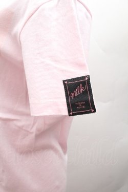 画像3: MILK / 100% LOVE TEE  ピンク S-26-04-12-026-ML-TO-HR-ZS