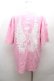 画像3: KRY CLOTHING / 「JAMIII」BIG Tシャツ  ピンク S-26-04-12-027-EL-TO-HR-ZS (3)