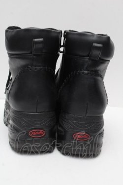 画像3: YOSUKE / 厚底スニーカー 26 黒 S-26-04-12-004-PU-SH-AS-ZS