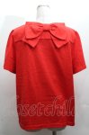 画像2: Franche Lippee / バックリボンカットソー 3L 赤 S-26-04-14-031-LO-TO-HR-ZS (2)