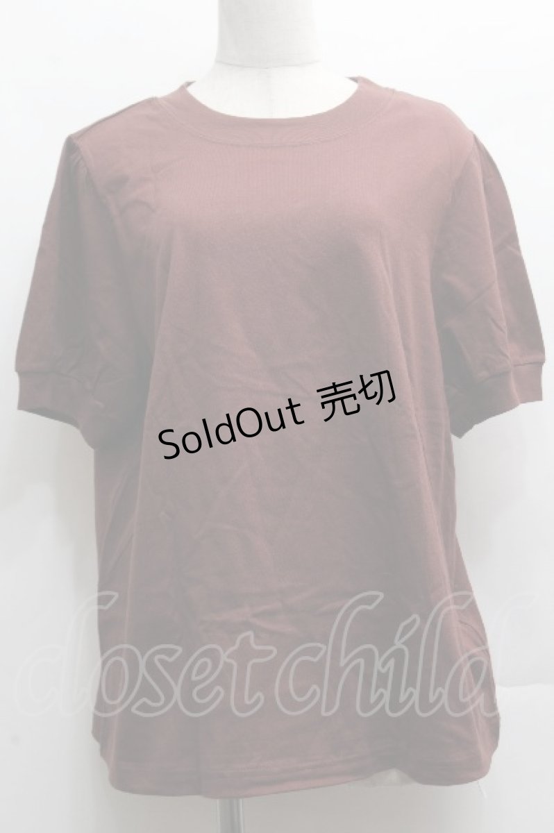 画像1: Franche Lippee / 無地半袖Tシャツ 3L ブラウン S-26-04-14-038-LO-TS-HR-ZS (1)