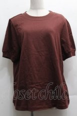 画像1: Franche Lippee / 無地半袖Tシャツ 3L ブラウン S-26-04-14-038-LO-TS-HR-ZS (1)