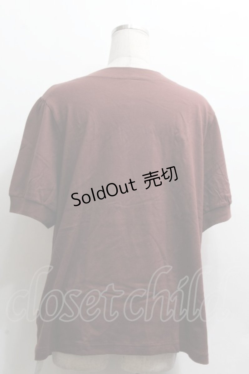 画像2: Franche Lippee / 無地半袖Tシャツ 3L ブラウン S-26-04-14-038-LO-TS-HR-ZS (2)