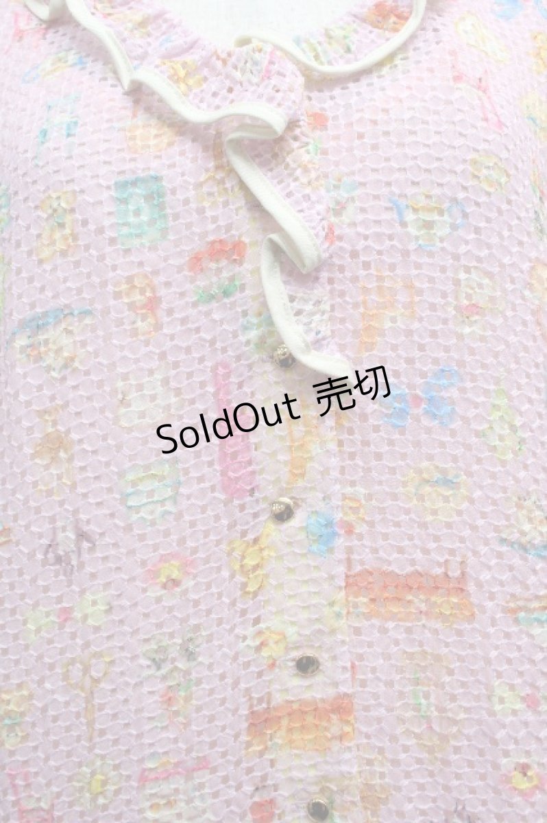 画像3: Franche Lippee / ミニチュアコレクターワンピース  ピンク S-26-04-14-049-LO-TO-HR-ZS (3)