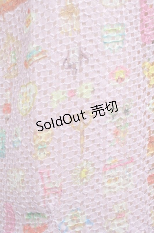 画像4: Franche Lippee / ミニチュアコレクターワンピース  ピンク S-26-04-14-049-LO-TO-HR-ZS (4)