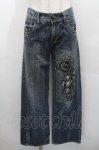 画像1: PUNK / ワッペンデニムパンツ   S-26-04-14-059-PU-PA-HR-ZS (1)