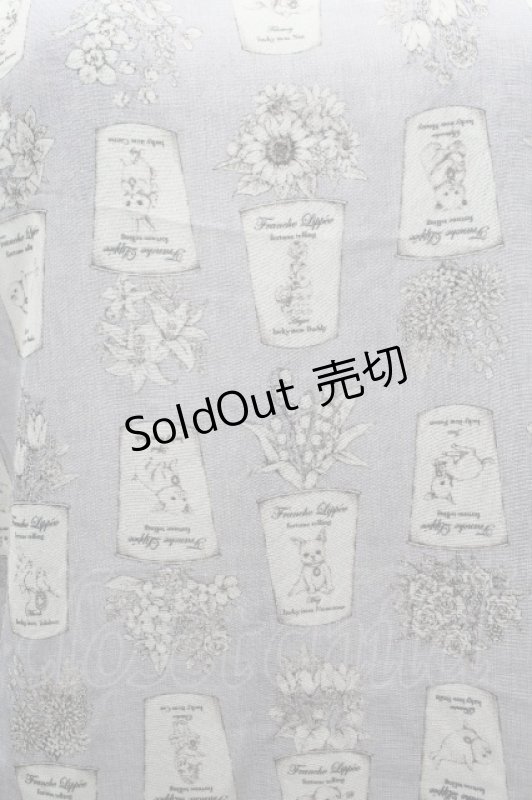 画像3: Franche Lippee / Fortuneブラウス 3L グレー S-26-04-14-009-LO-ZA-HR-ZS (3)