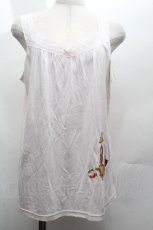画像1: Franche Lippee / くりぼータンクトップ  ピンク S-26-04-14-002-LO-BL-HR-ZS (1)