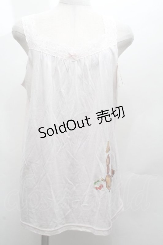 画像1: Franche Lippee / くりぼータンクトップ  ピンク S-26-04-14-002-LO-BL-HR-ZS (1)