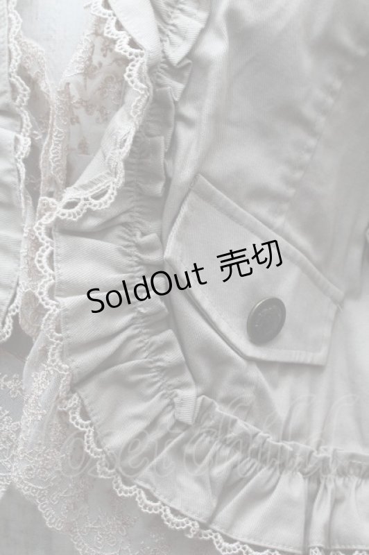 画像3: axes femme / レース半袖ジャケット  ベージュ S-26-04-14-027-AX-TO-HR-ZS (3)