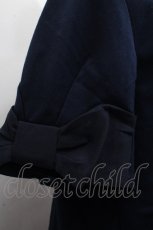 画像3: Franche Lippee / 袖リボンカットソー  紺 S-26-04-14-030-LO-TO-HR-ZS (3)