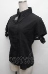 画像3: PEACE NOW / 王冠刺繍半袖シャツ  黒 S-26-04-15-032-PU-TS-HR-ZS (3)