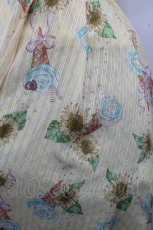 画像4: axes femme POETIQUE / ヒマワリ&アイスサマーワンピース  イエロー S-26-04-15-037-AX-OP-HR-ZS (4)