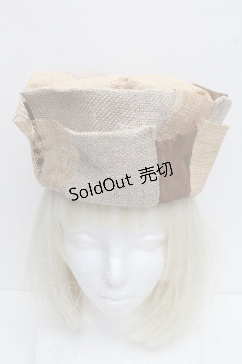 画像3: Jane Marple / クラウンストローハット  オフ S-26-04-15-004-JM-AC-AS-ZS (3)