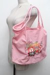 画像1: m petit by misako / 刺繍バッグ  ピンク S-26-04-15-005-LO-BG-AS-ZS (1)