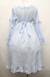 画像2: Cherirulu Chocola / MYレースフリルワンピース L サックス S-26-04-15-045-GO-OP-HR-ZS (2)