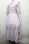 画像3: m petit by misako / TT*Mギンガムチェック半袖ワンピース LL ラベンダー S-26-04-15-048-LO-OP-AS-ZS (3)