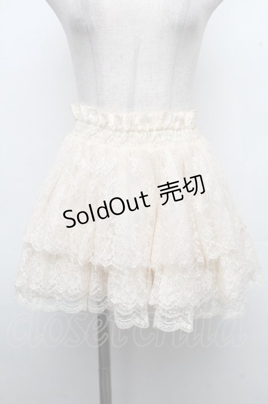 画像1: LIZ LISA / 総レーススカート  キナリ S-26-04-15-056-LO-SK-HR-ZS (1)