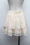画像2: LIZ LISA / 総レーススカート  キナリ S-26-04-15-056-LO-SK-HR-ZS (2)