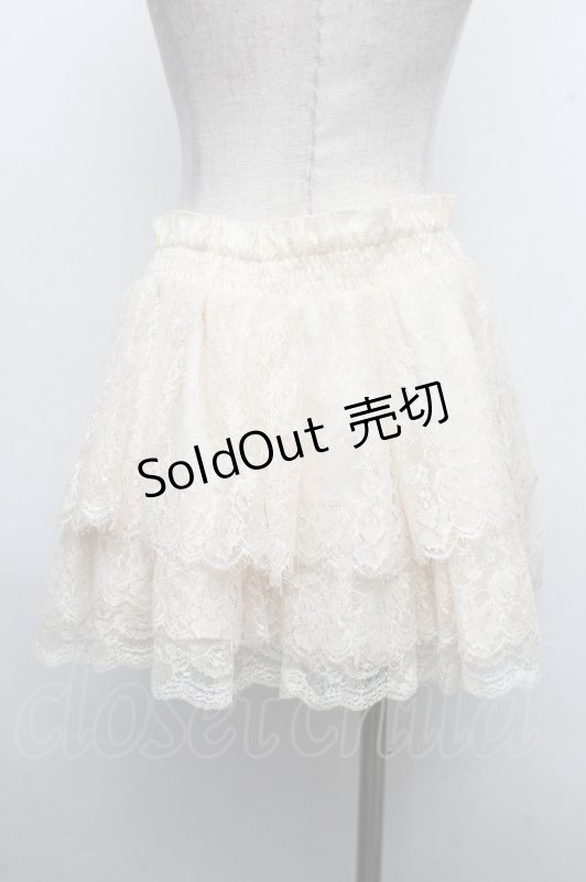 画像2: LIZ LISA / 総レーススカート  キナリ S-26-04-15-056-LO-SK-HR-ZS (2)