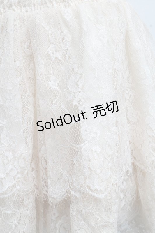 画像3: LIZ LISA / 総レーススカート  キナリ S-26-04-15-056-LO-SK-HR-ZS (3)