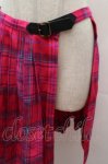 画像4: Jane Marple / タータンチェック巻きスカート  ピンク S-26-04-15-060-JM-SK-AS-ZS (4)