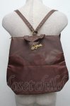 画像2: Q-pot. / メルティービターチョコレートリュック  ブラウン S-26-04-15-012-QP-BG-AS-ZS (2)
