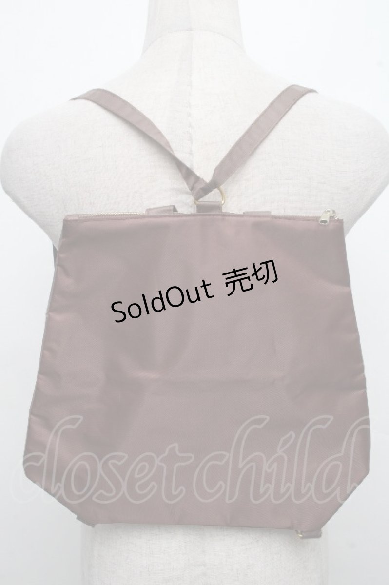 画像3: Q-pot. / メルティービターチョコレートリュック  ブラウン S-26-04-15-012-QP-BG-AS-ZS (3)