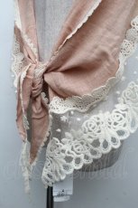 画像3: axes femme / バラレースストール  アワピンク S-26-04-15-015-AX-ZA-HR-ZS (3)